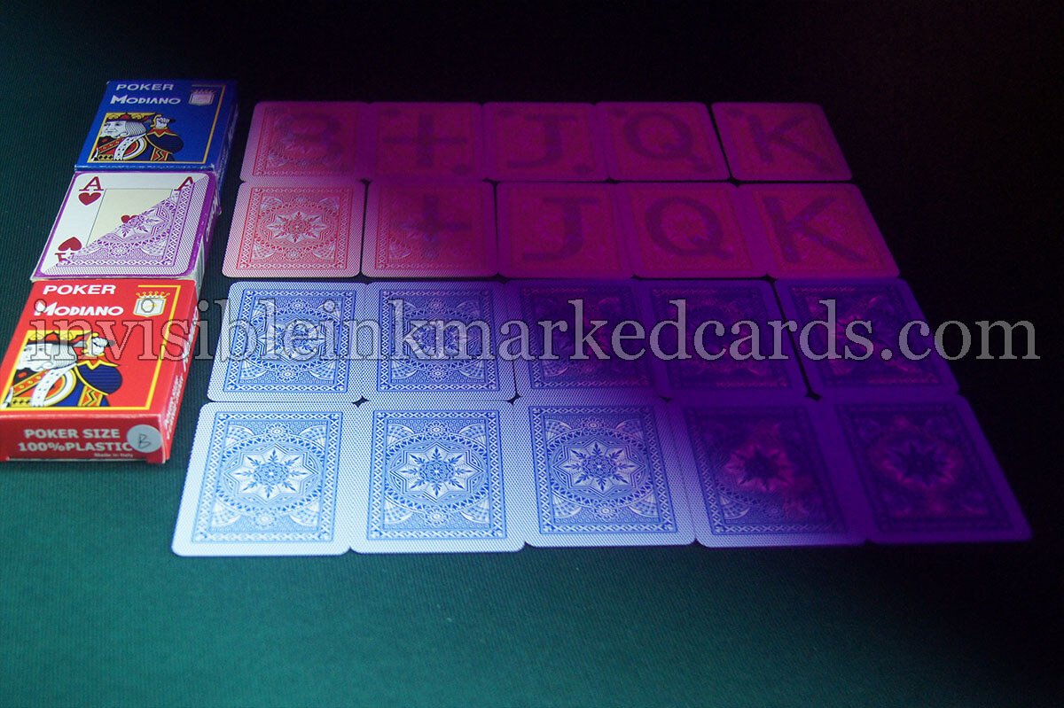 Modiano Cristallo Marked Poker Cards